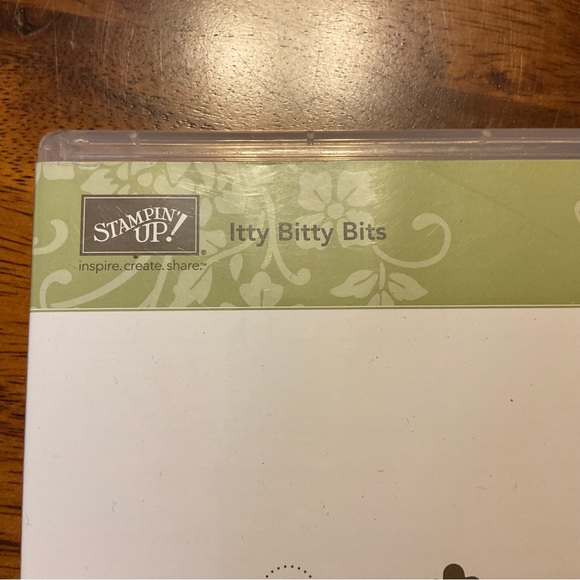 Stampin Up! Itty Bitty Bits set of 9 clear mount stamp set - Picture 4 of 5